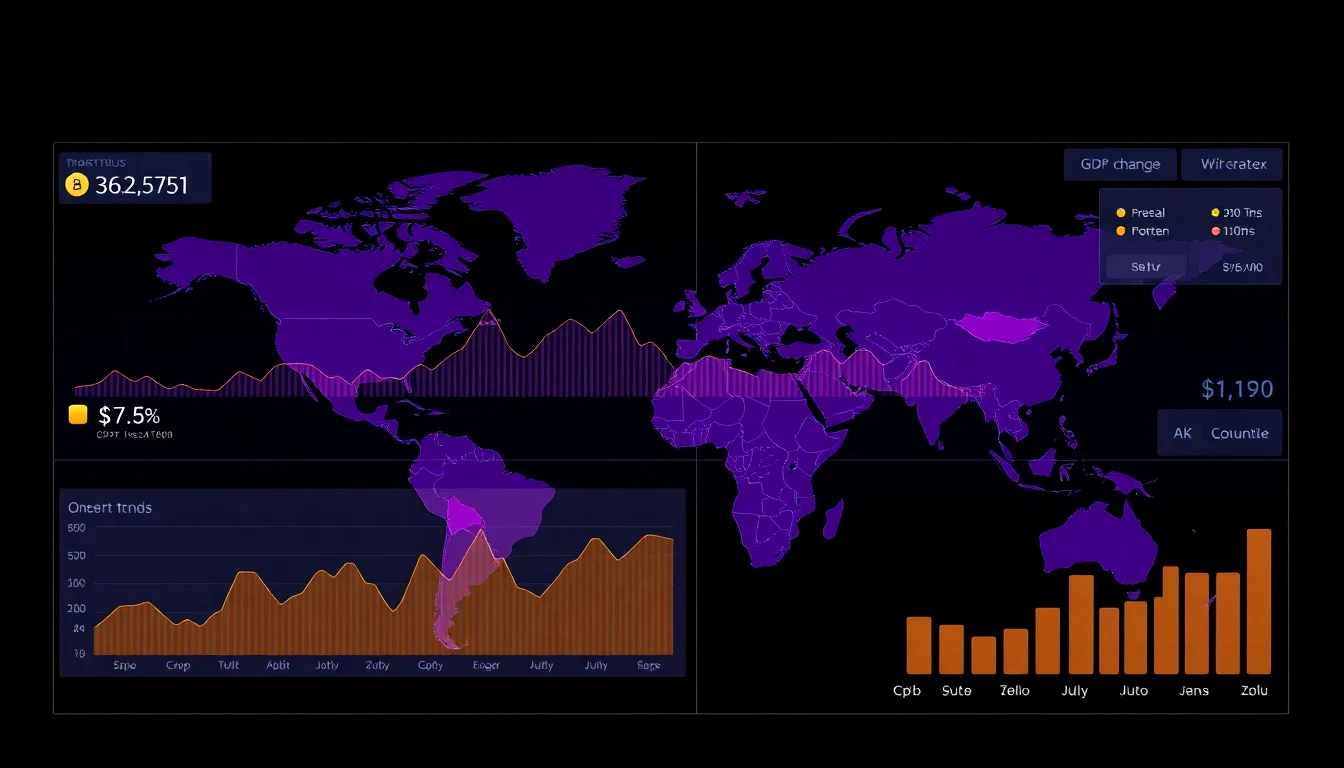 Quantum AI project - Worldwide Economic Movement Monitor with Quantum AI project
